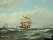 Carl Bille, Shipping off the Norwegian Coast